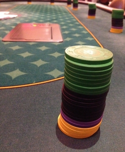 paul poker chips