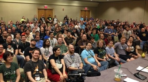 paul gen con crowd