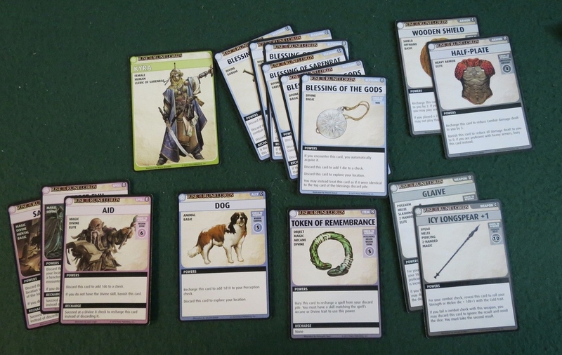 Pathfinder Card Game Review Sample Cards